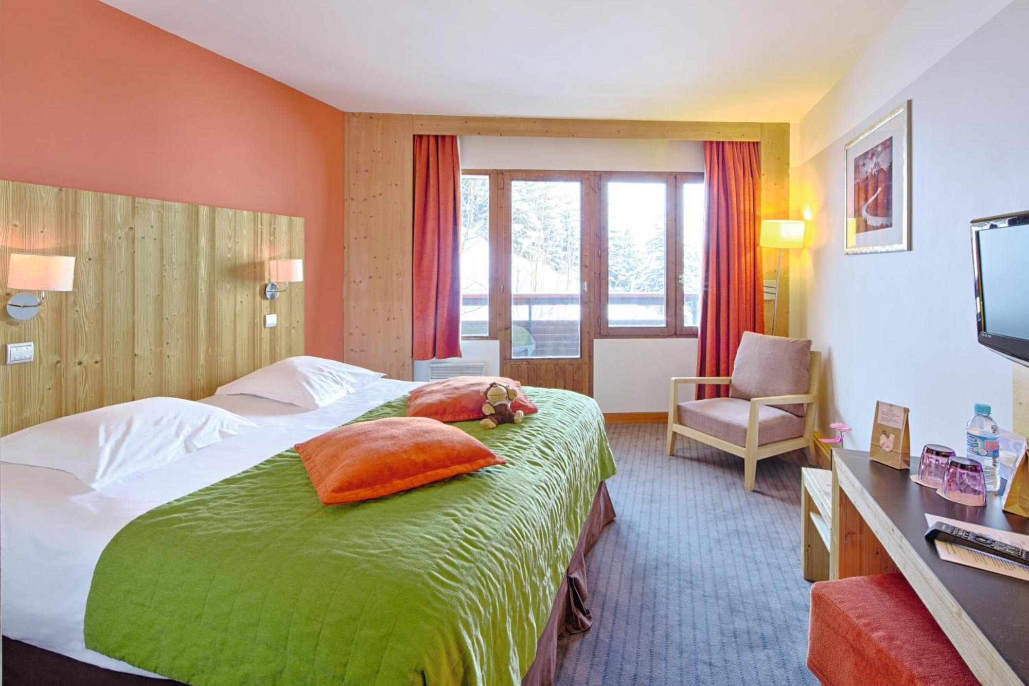 Hotel Les Bruyeres Les Menuires Quarto foto