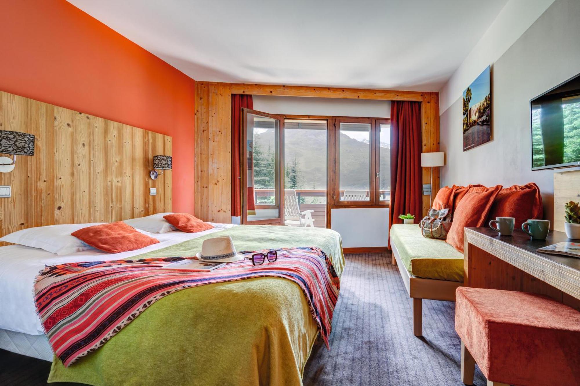 Hotel Les Bruyeres Les Menuires Quarto foto
