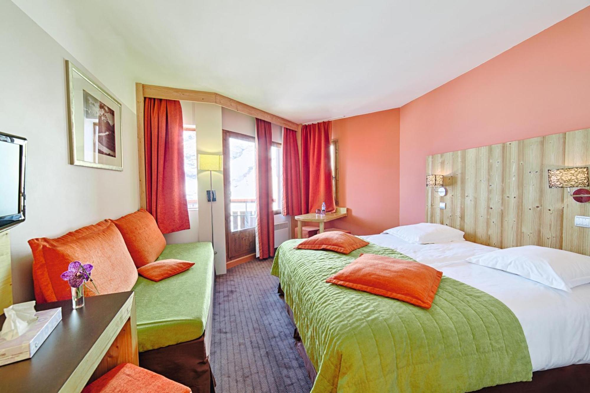 Hotel Les Bruyeres Les Menuires Quarto foto